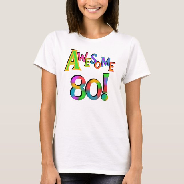 Incrível 80 t-shirts e presentes (Frente)