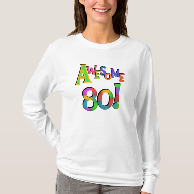 Incrível 80 t-shirts e presentes (Frente)