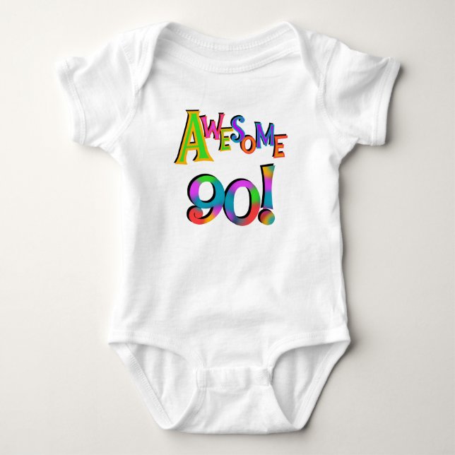 Incrível 90 t-shirts e presentes (Frente)