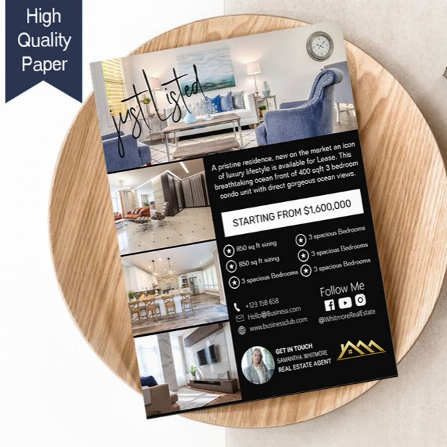 Incrível Apenas Lista de Folheto Imobiliário (Criador carregado)