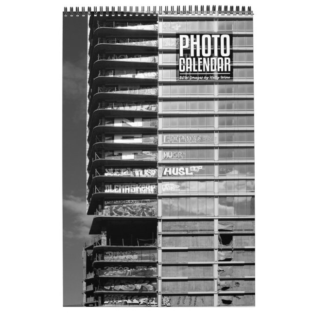 Incrível Calendário de Fotografia Preta e Branca (Capa)