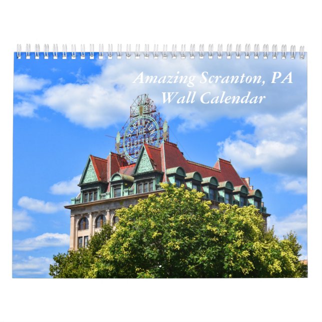 Incrível Calendário de Parede PA Scranton (Capa)