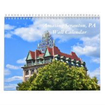 Incrível Calendário de Parede PA Scranton