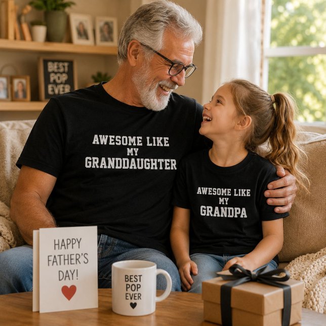 Incrível Como Minha Netinha Camisa Engraçada de Av (Criador carregado)