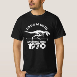 Incrível desde 1970, Pai Birthday T-Shirt