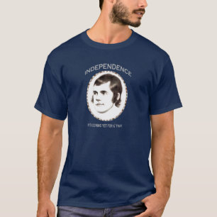 Independência 2 de Robert Burns para o t-shirt de