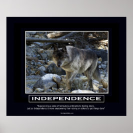 INDEPENDÊNCIA Poster de Motivação