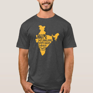 India - camisa da adopção da esperança