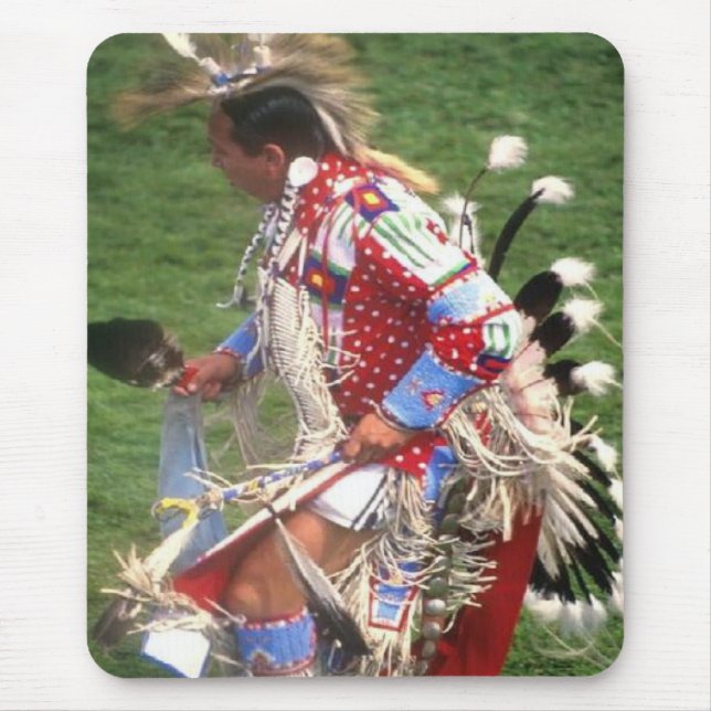 Indiano do nativo americano - mousepad da dança (Frente)