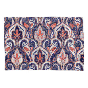 Indiano Paisley: Medalhão Floral Sem Selo.