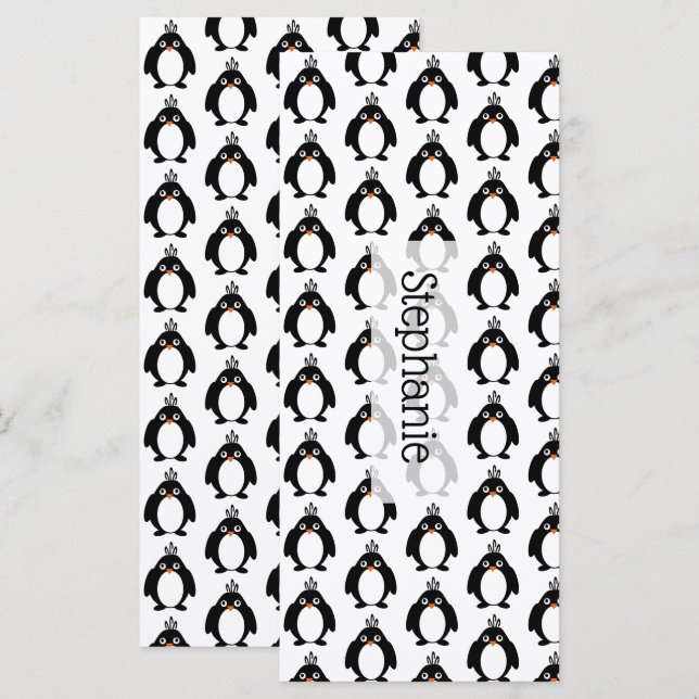 Indicador de Design de pinguins (Frente/Verso)