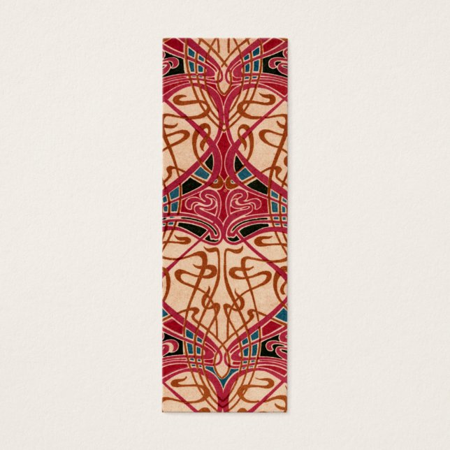 Indicador de Design Vermelho Vintage (Frente)