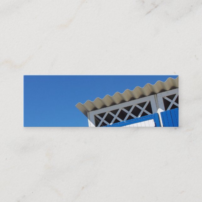 Indicador de tempo de verão cartão de visita (Frente)