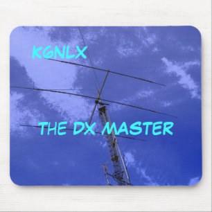 Indicativo de chamada rádio amador DX Mousepad