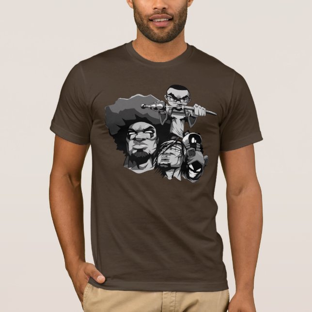 Índice com o t-shirt dos caráteres de KAOS (Frente)