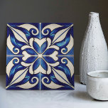 Indigo Azulejo Blue Lisboa Decoração C<br><div class="desc">Os azulejos decorativos de cerâmica portuguesa de Lisboa, Indigo Azulejo, são uma bela e única adição a qualquer lar. Um produto de alta qualidade com estética de eterno. A cor azul dos azulejos é inspirada pelo azul-índio dos famosos azulejos azulejo de Lisboa, acrescentando um toque de história e cultura ao...</div>