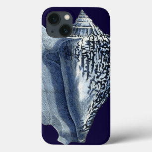 Indigo Shells I