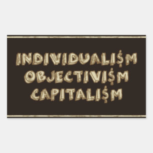 Individualismo, Objectivism, etiquetas do