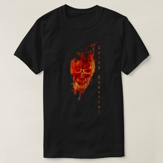 Indo ao Spectral. Camisa do ventilador (Frente do Design)