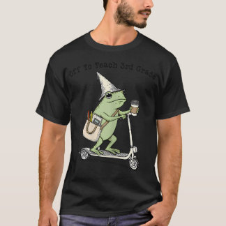 Indo Ensinar Camiseta Divertida de Rã para Profess