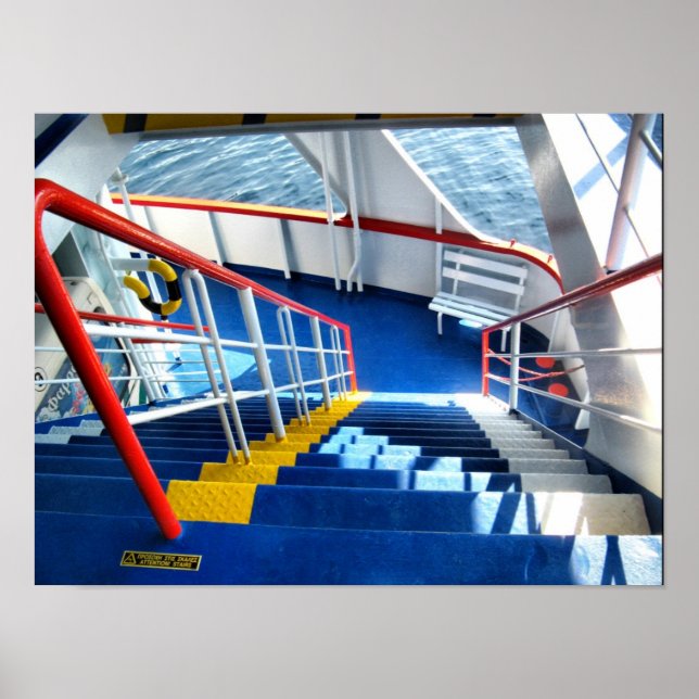 Indo para baixo poster (Frente)