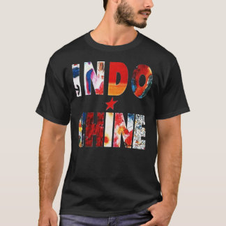 Indochine - Logotipo Clássico em T-Shirt Essencial