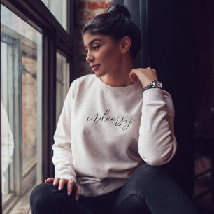 Indoorsy Crewneck Cozy Funny Pullover Sweet