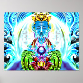 Indra Poster de 11 pol X 8,5 pol