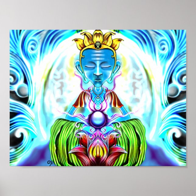 Indra Poster de 11 pol X 8,5 pol (Frente)