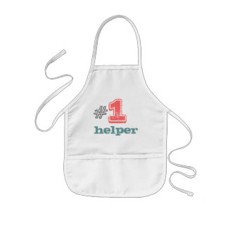 Infantil #1 garotos ajudantes avental moça unisex