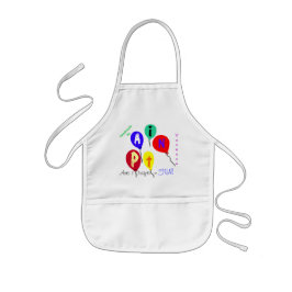 Infantil Artes & artesanatos longos que pintam o avental