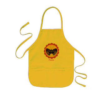 Infantil Avental amarelo $16,95 do círculo do miúdo
