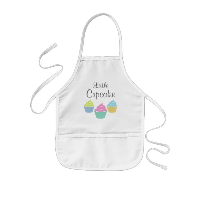 Infantil Avental bonito do cozimento do cupcake para as (Frente)