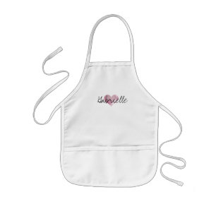 Infantil avental cardíaco PERSONALIZADO