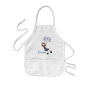 Infantil Avental da blusa da arte do anjo