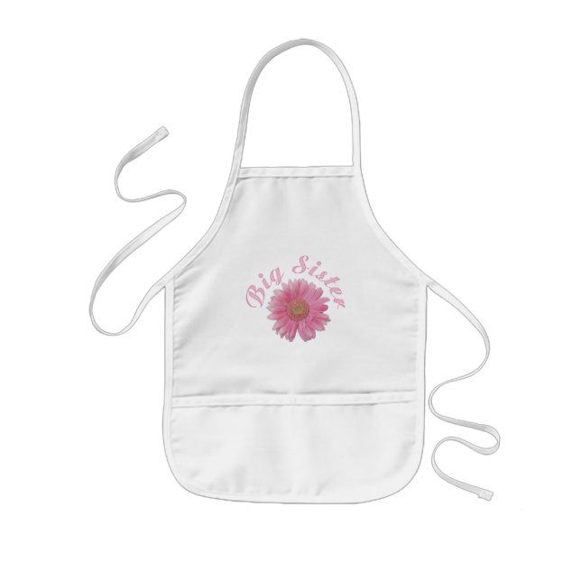 Infantil Avental da irmã mais velha da margarida do Gerbera (Frente)