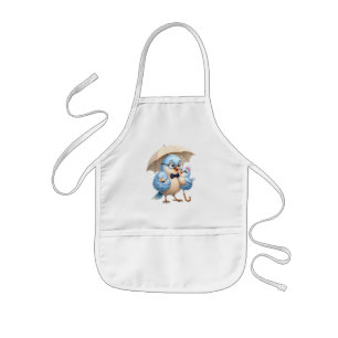 Infantil Avental de Chef Papai Pássaro Arte da Cozinha da F