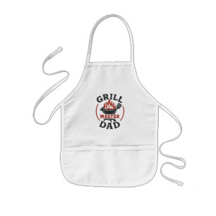 Infantil Avental de Churrasco do Papai Grill Master