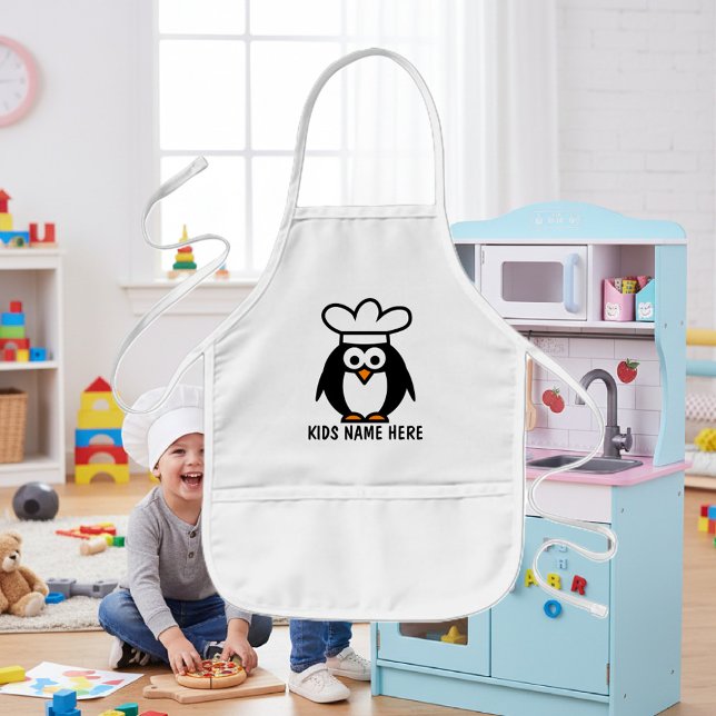 Infantil avental de nome personalizado para crianças | Chef (children's apron)
