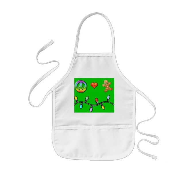 Infantil avental do Natal (Frente)