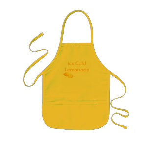 Infantil Avental do suporte de limonada