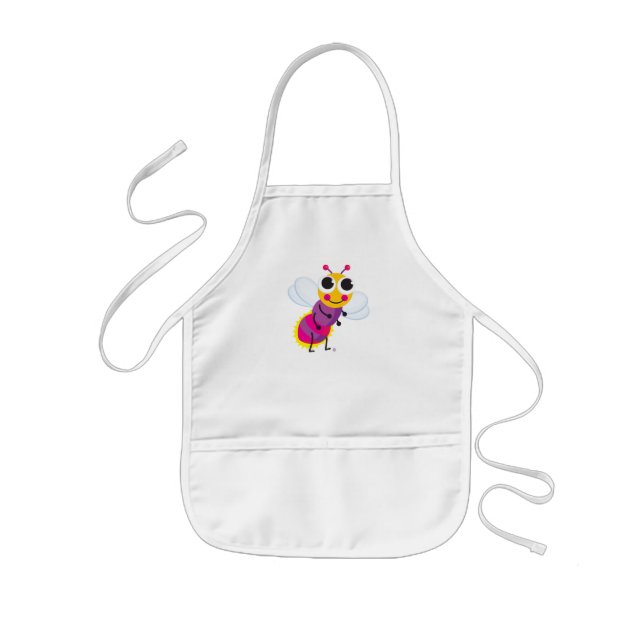 Infantil Avental do vaga-lume (Frente)