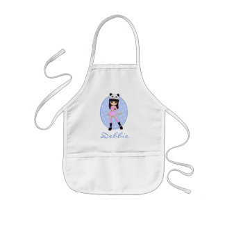 Infantil Avental feminino do costume de Debbie da menina