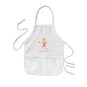 Infantil Avental personalizado bonito da bailarina do