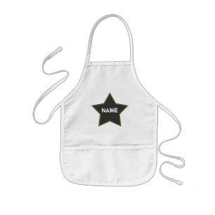 Infantil Avental personalizado cozinheiro chefe de Rockstar