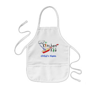 Infantil Avental personalizado miúdo da cozinha