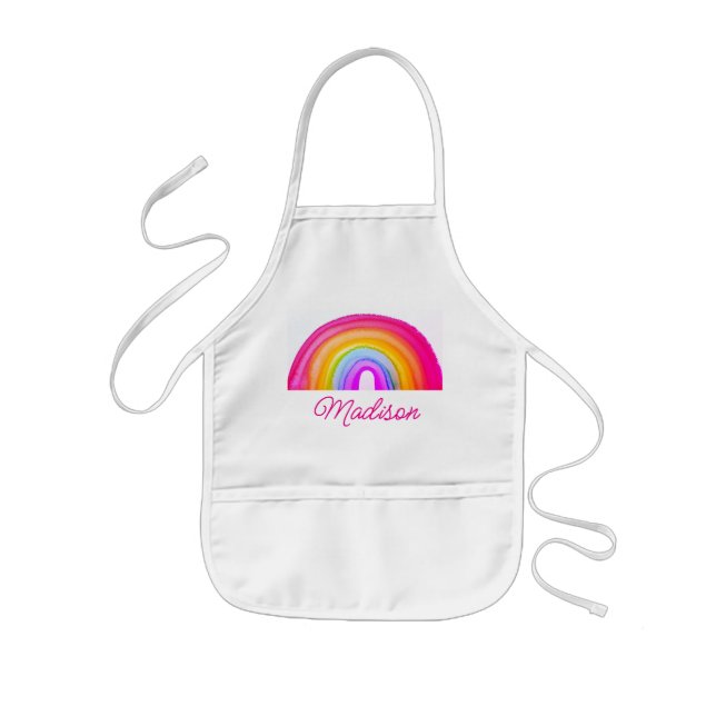 Infantil Avental personalizado para crianças (Frente)