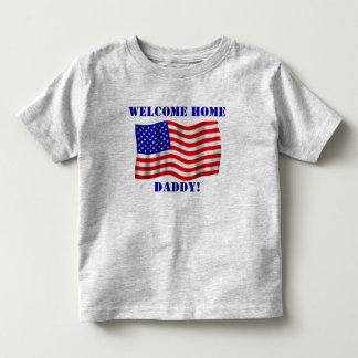 Infantil Bem-vindo ao Pai Home! Camiseta