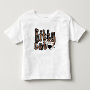 Infantil Camiseta bonito e presentes do gato do gatinho