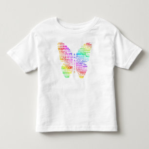 Infantil Camiseta de Buterfly